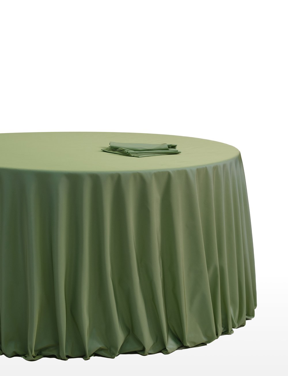 Location Nappes Taffetas Sultan - Vert amande