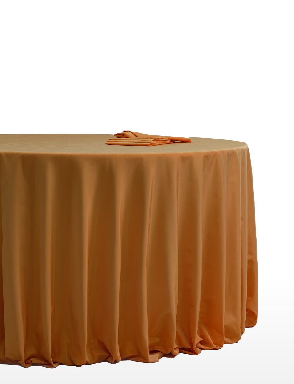 Location Nappes Taffetas Sultan - Orange